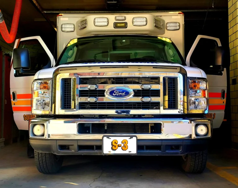 The Ambulance As a Firefighting Unit
